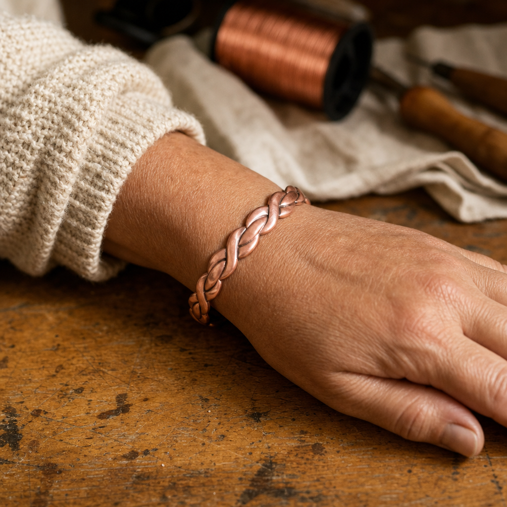 ROSIE | LOOM COPPER BRACELET