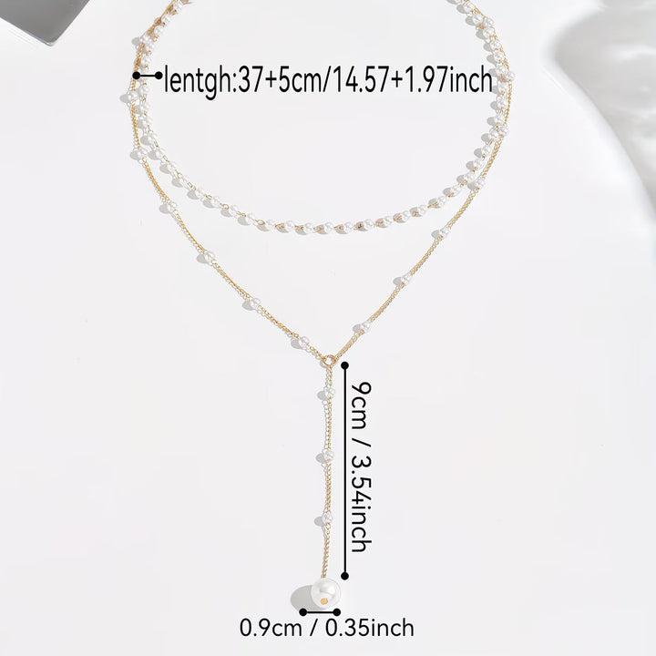 MARGAUX | THE GRADUATED PEARL STRAND NECKLACE