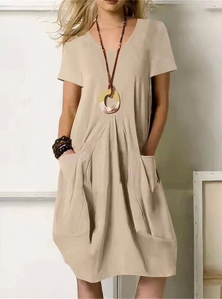ORIANE | FLUID CASUAL MAXI DRESS