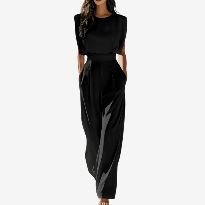 CYNTHIA | JUMPSUIT WITH DEFINED WAIST