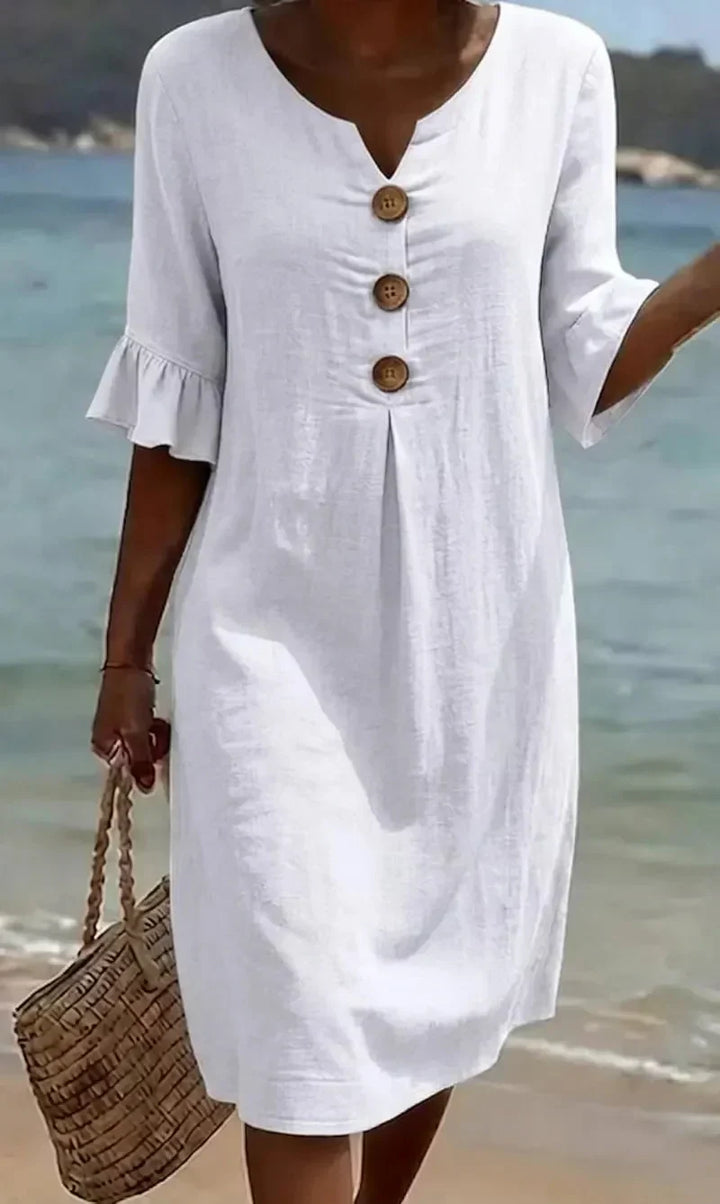 RADMILA | TEXTURED LONG SLEEVE DRESS