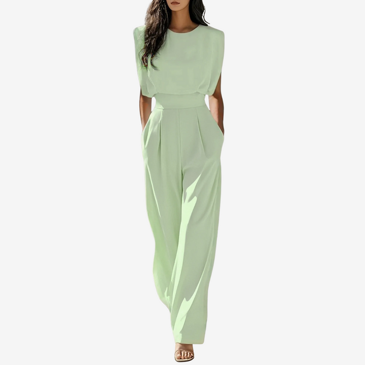 CYNTHIA | JUMPSUIT WITH DEFINED WAIST