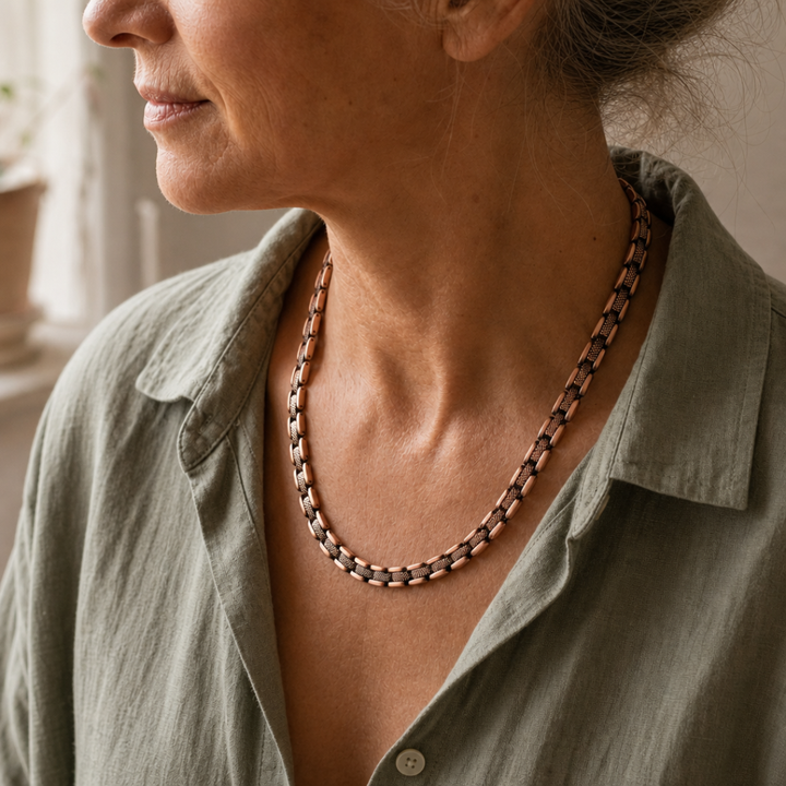 MABEL | HAZE COPPER NECKLACE