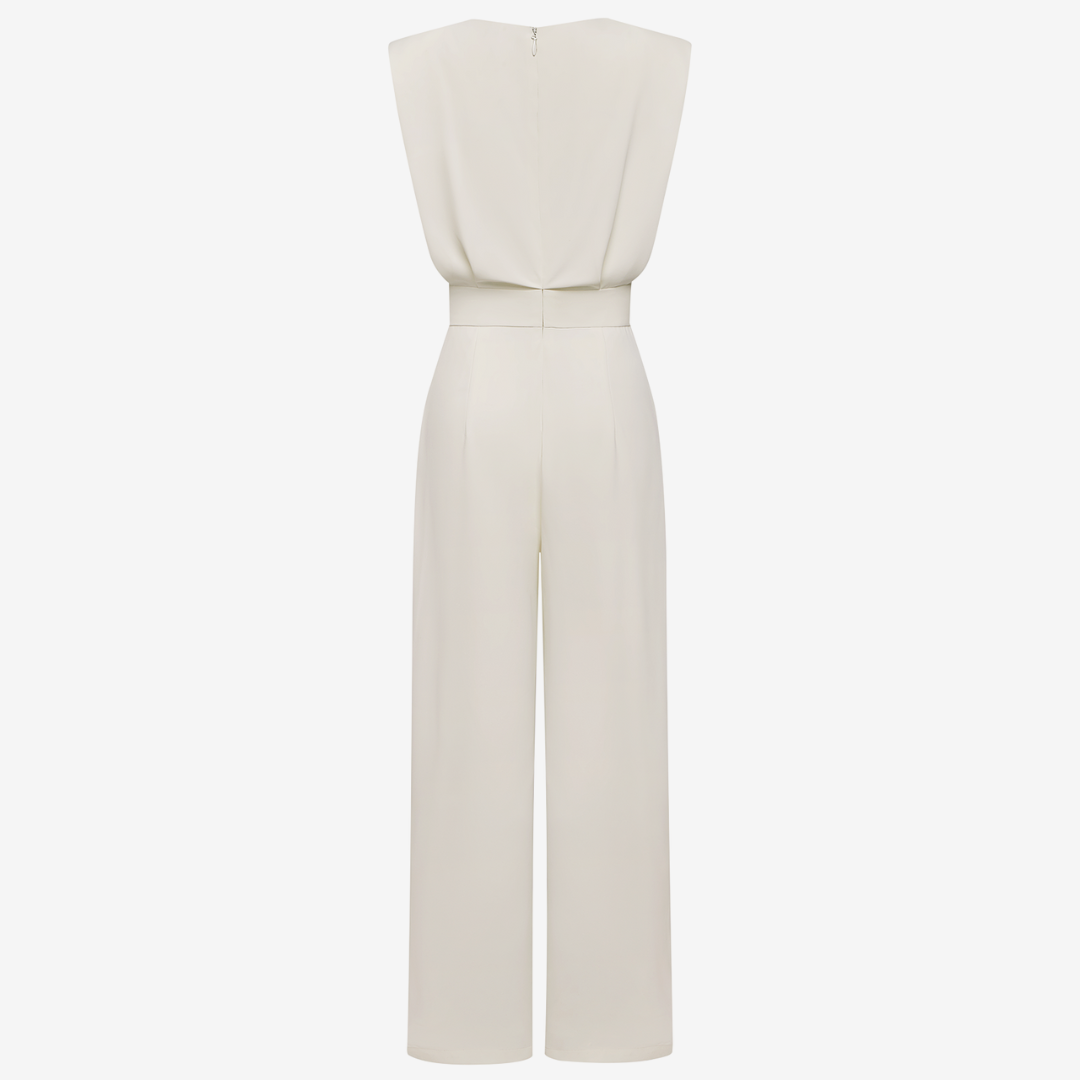 CYNTHIA | JUMPSUIT WITH DEFINED WAIST