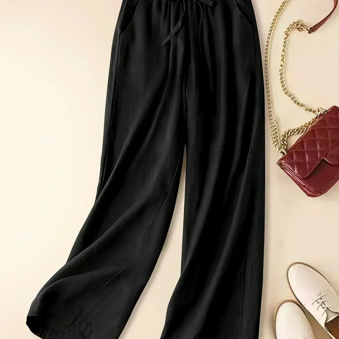 GAIL | EFFORTLESS WIDE-LEG TROUSERS