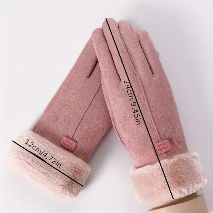 PRISCILLA | FUR-LINED WINTER GLOVES