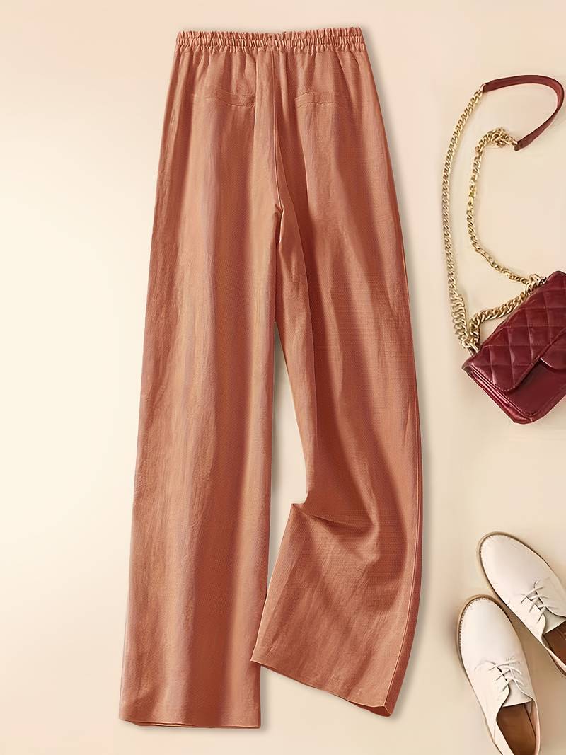 GAIL | EFFORTLESS WIDE-LEG TROUSERS