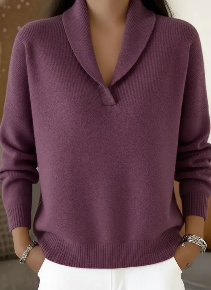 ANTONINE | V-NECK JUMPER
