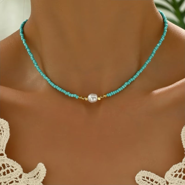 ISLA | MINIMAL PEARL NECKLACE