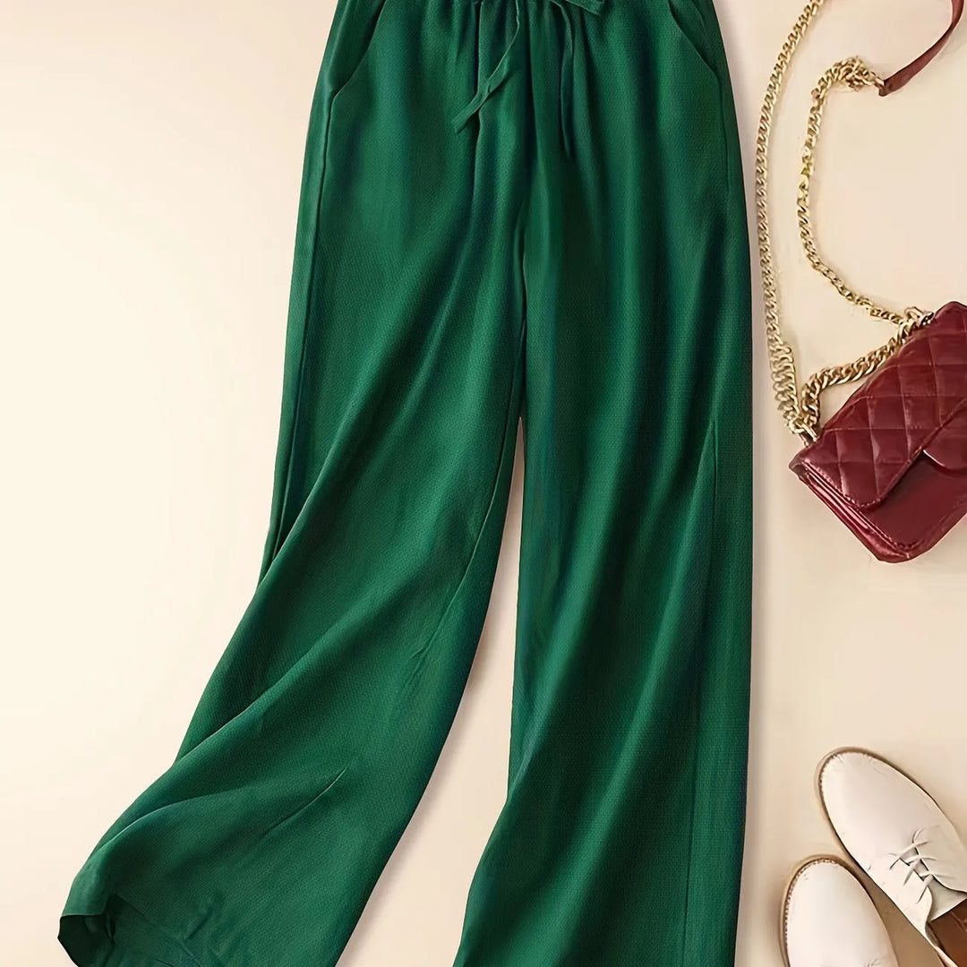 GAIL | EFFORTLESS WIDE-LEG TROUSERS