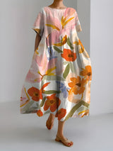 Beige & gold-apricot flower (almost sold out)