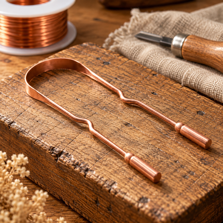 EMMA | PURE COPPER TONGUE SCRAPER