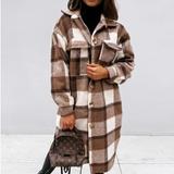 Dark brown-white