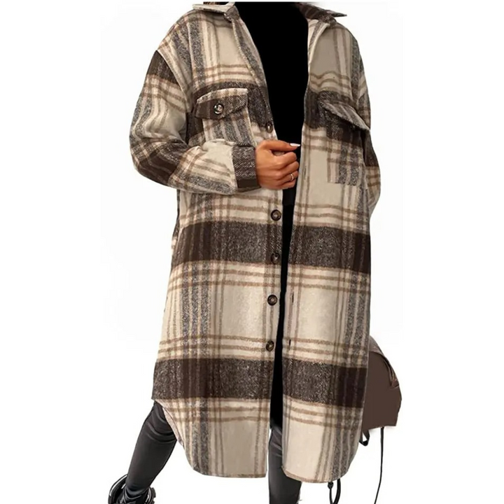 MERRIVALE | EVERYDAY CHECKED COAT