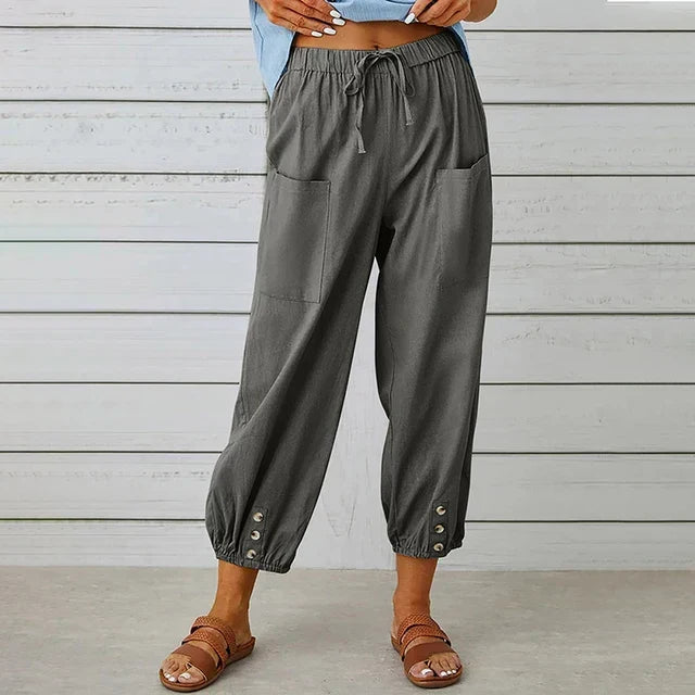 PATRICIA | EVERYDAY TROUSERS WITH POCKETS