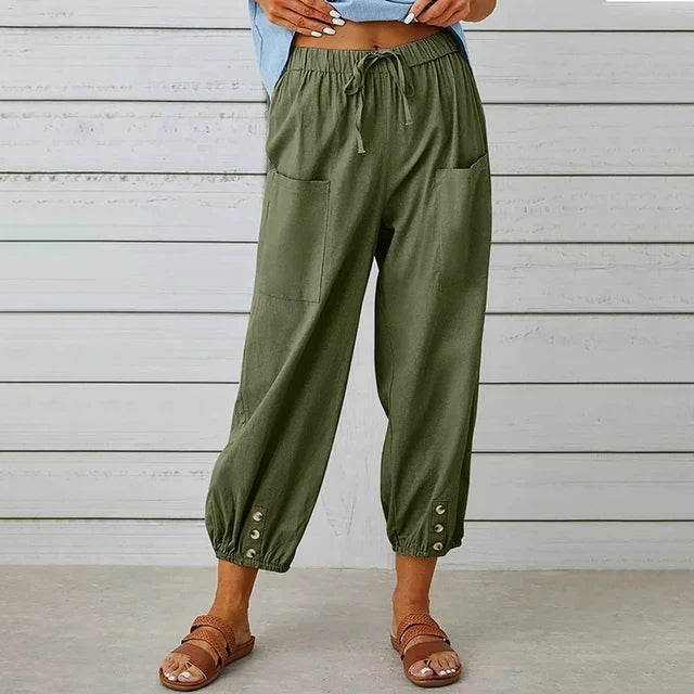 PATRICIA | EVERYDAY TROUSERS WITH POCKETS