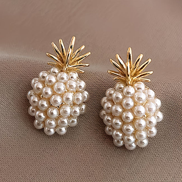 ANANIA | PEARL PINEAPPLE EARRINGS