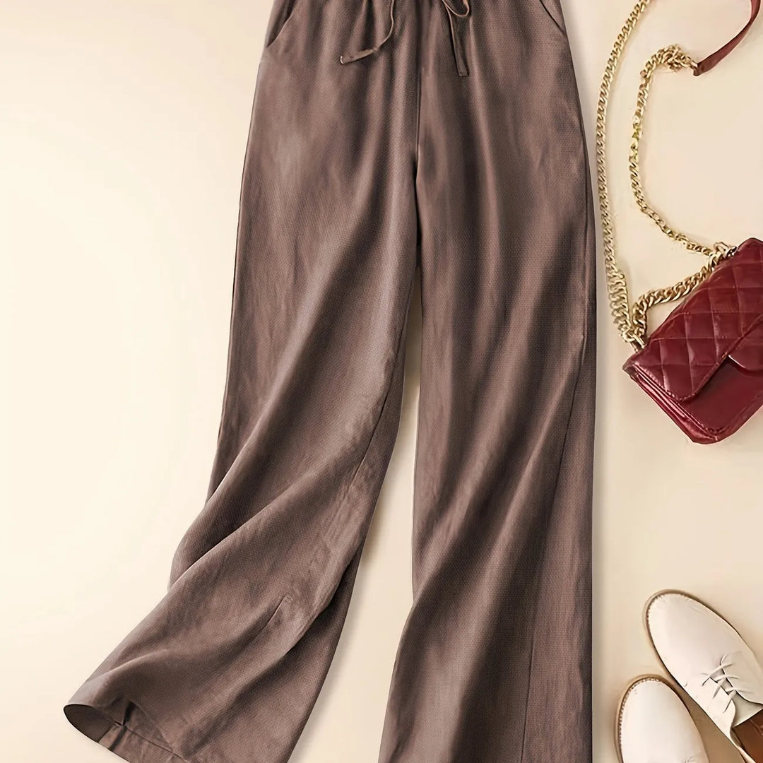 GAIL | EFFORTLESS WIDE-LEG TROUSERS