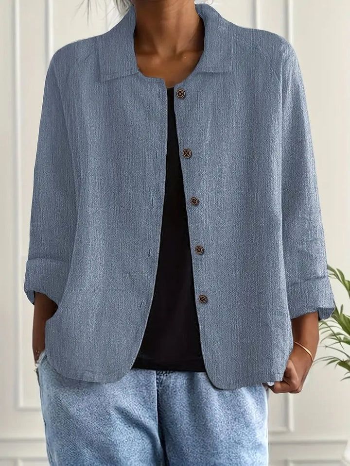 Carmen | Relaxed Button-Front Overshirt