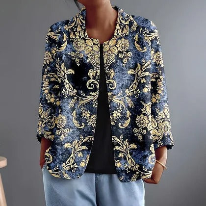 Suzanne | Ornate Open-Front Jacket