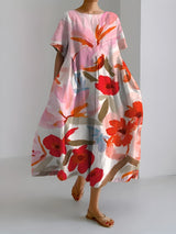 Pink & orange summer flower