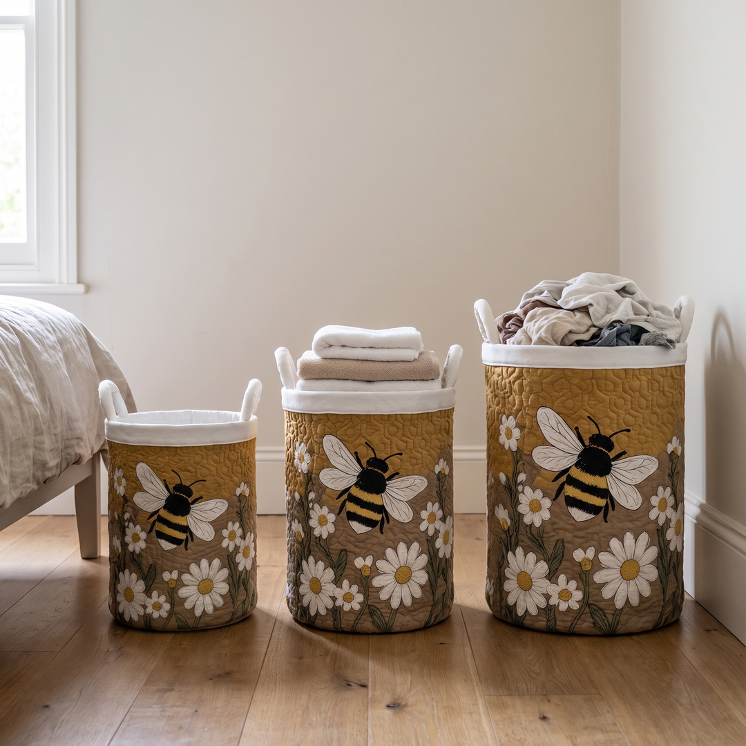 Daisy | Bee Laundry Basket