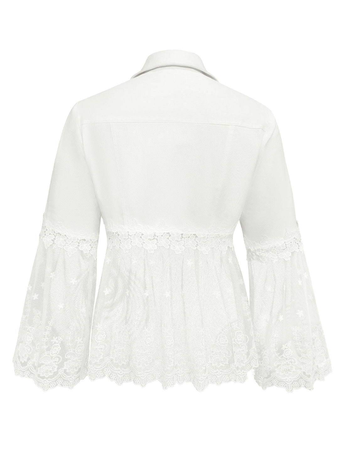 SUNNELACE | LACE-PANEL JACKET