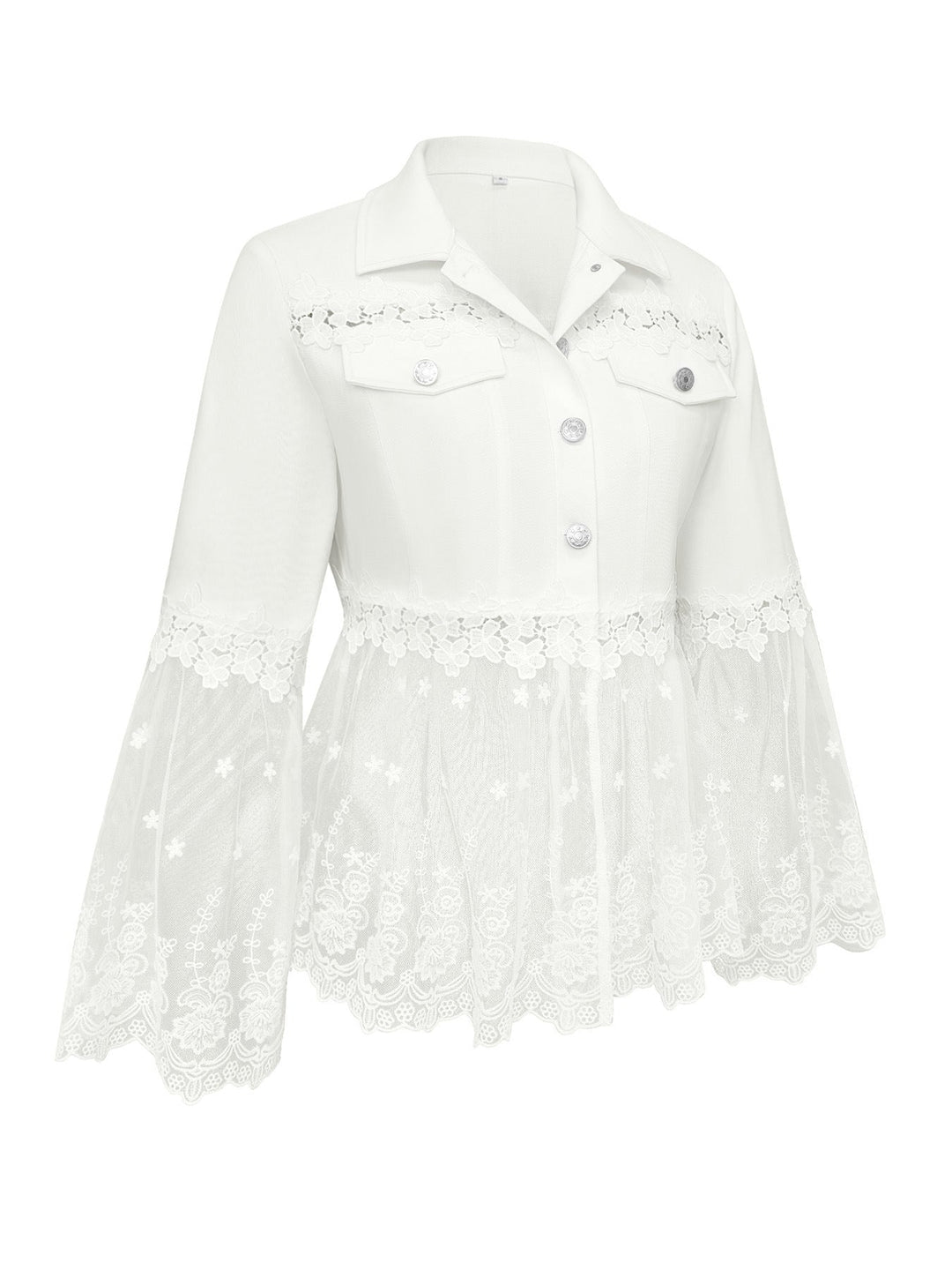 SUNNELACE | LACE-PANEL JACKET