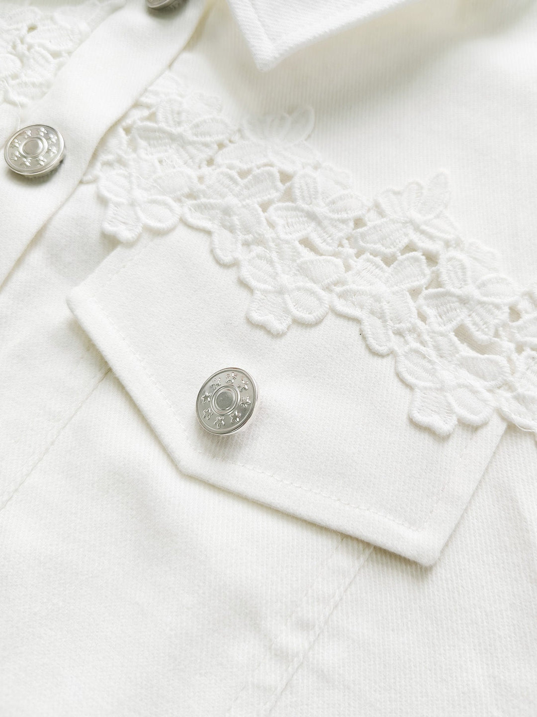SUNNELACE | LACE-PANEL JACKET